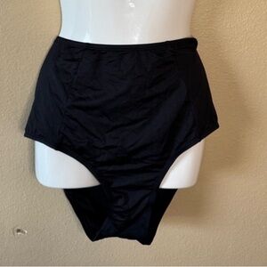 ❤️‍🔥FLASH SALE ❤️‍🔥 Kona Sol Black High-Waist Swim Bottom NWOT